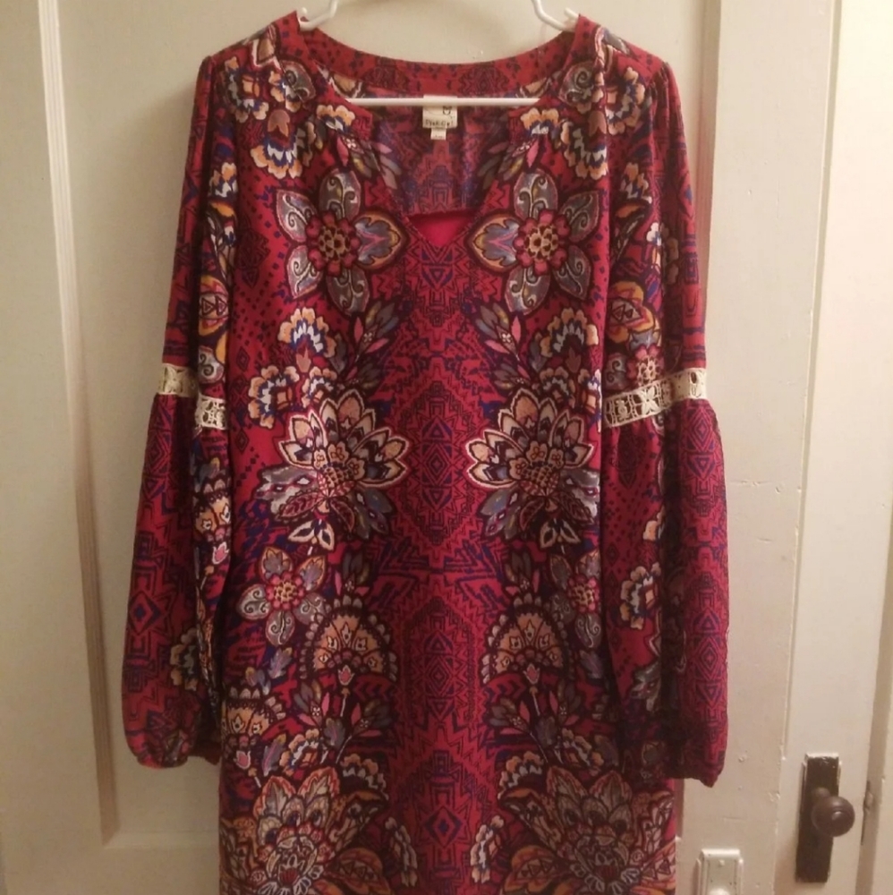 Pink owl Tunic